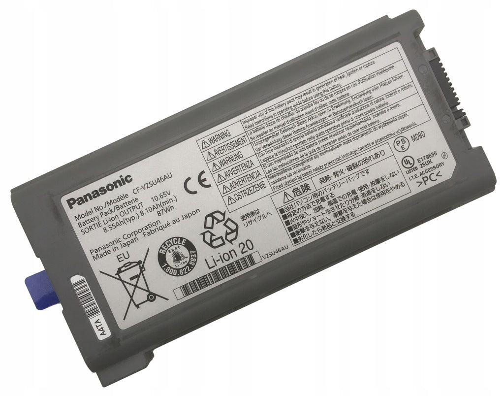 Panasonic TOUGHBOOK CF-30/31/52/53 High Capacity Battery